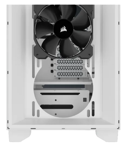 3000D AIRFLOW White Mid-Tower PC Case; 2x 3.5'' | 2x 2.5'' Drive Bays; Up to 360mm Radiator compatible; 2x 120mm fan incl