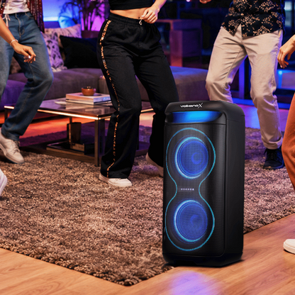 VolkanoX VXP200 Dual 6.5" Party Speaker - Black