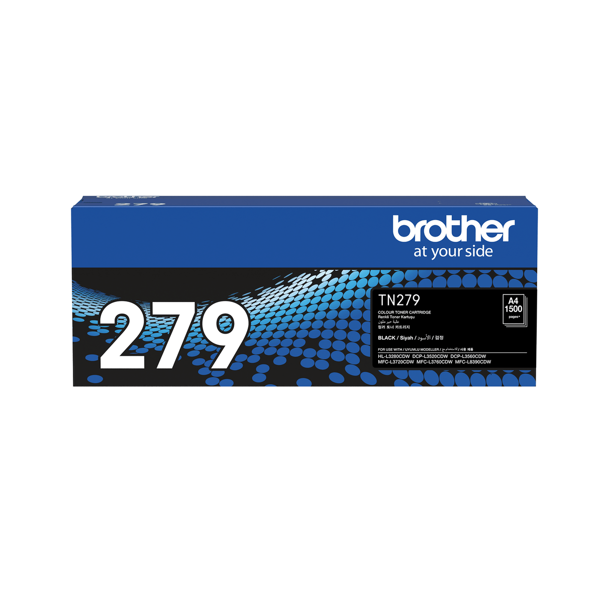 Brother / Standard Black Toner Cartridge for HL-L3280CDW / MFC-L3760CDW