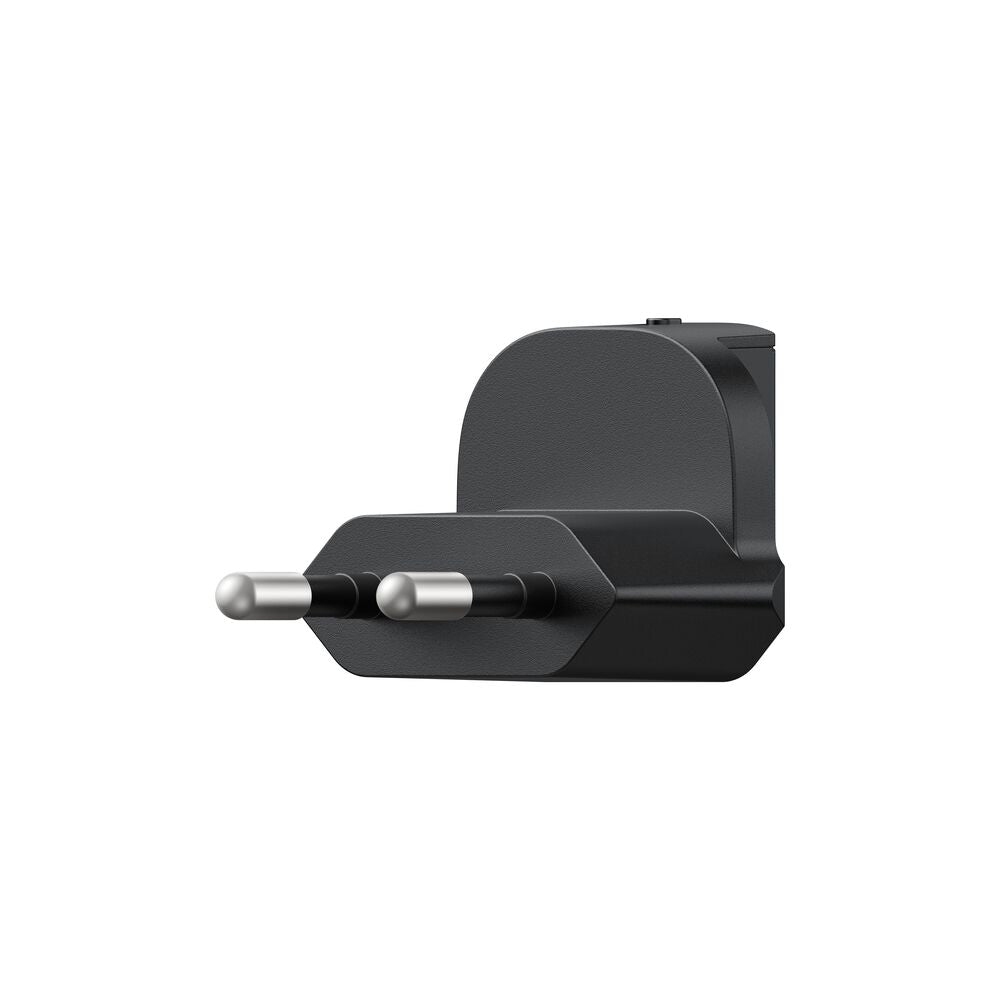 Belkin - 45 Watt - USB-C and USB-A Retractable Cable Wall Charger - with EU and UK Plugs - Black