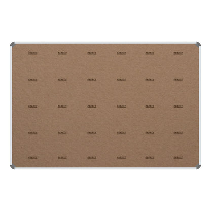 BULLETIN BOARD RIBBED ALUM FRAME 1500*1200MM DENIM