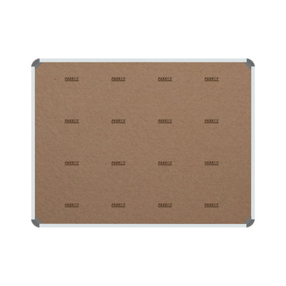 BULLETIN BOARD RIBBED ALUM FRAME 1200*1000MM DENIM