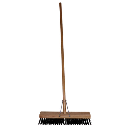 Platform Broom Black - Soft Fibre 450mm (18")