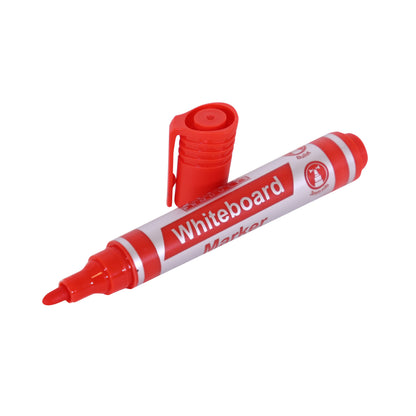 MARKER WHITEBOARD BULLET CARDED RED