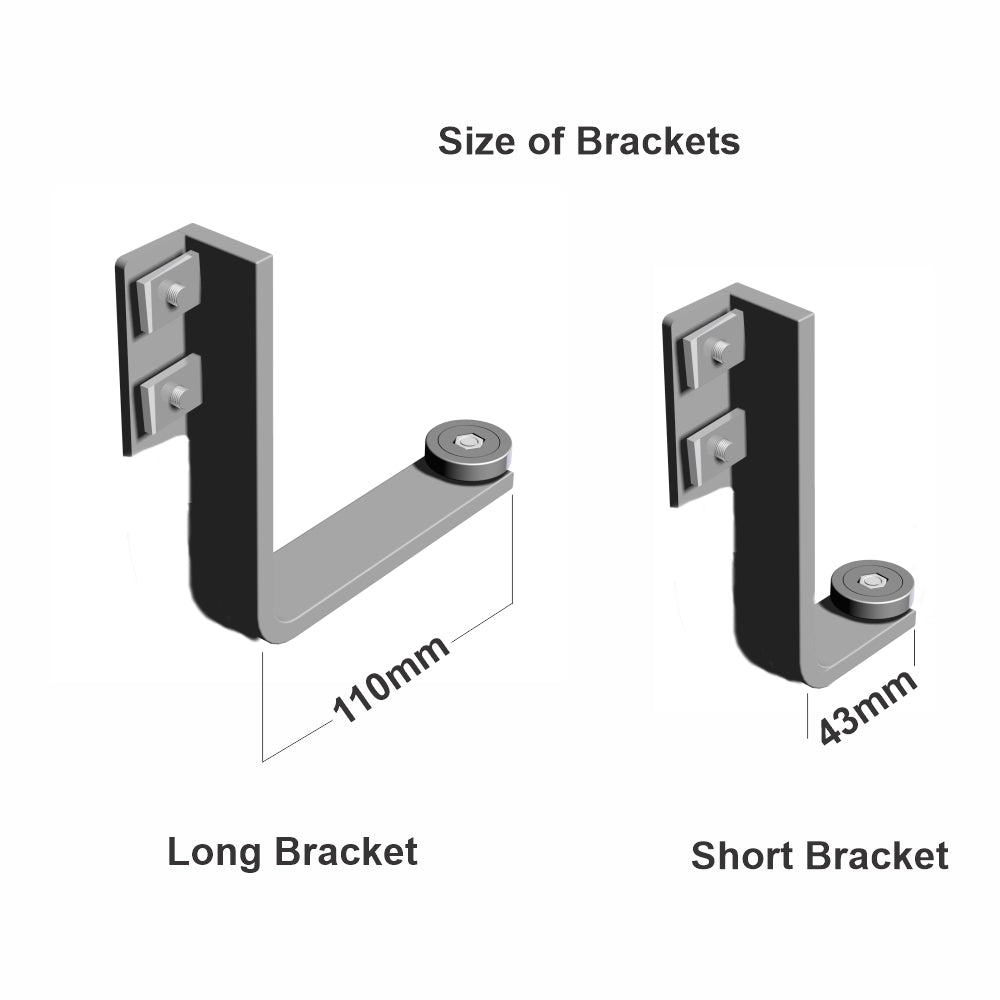 EASY RAIL MOUNTING BRACKET SET LONG