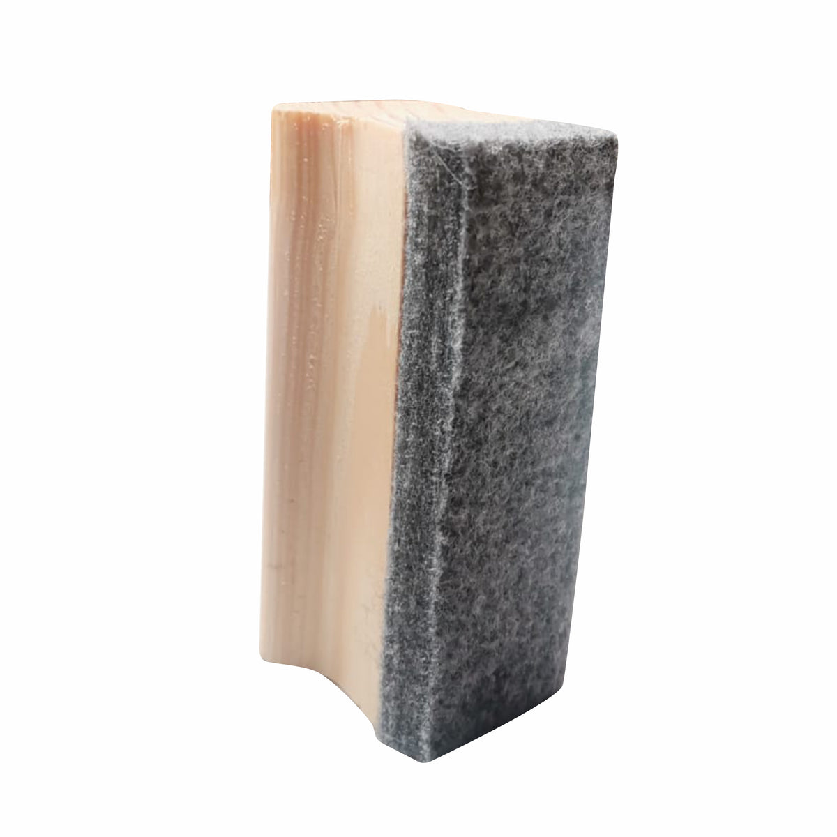 DUSTER WOOD CHALK BOARD 95*35MM Carded GREY