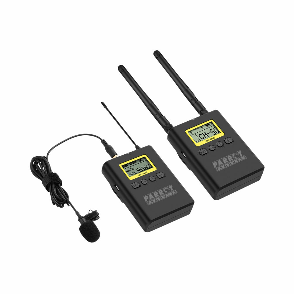 WIRELESS LAPEL MICROPHONE (DUAL CHANNEL)