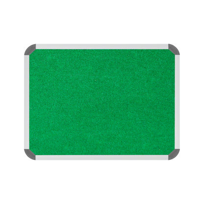 BULLETIN BOARD RIBBED ALUM FRAME 600*450MM PALM