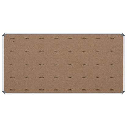 BULLETIN BOARD RIBBED ALUM FRAME 1500*900MM LAUREL