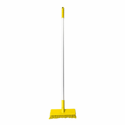BROOM SOFT BRISTLE HACCP - YELLOW