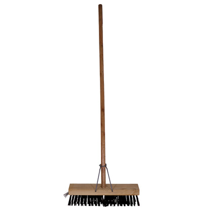 Platform Broom Black - Soft Fibre 305mm (12")