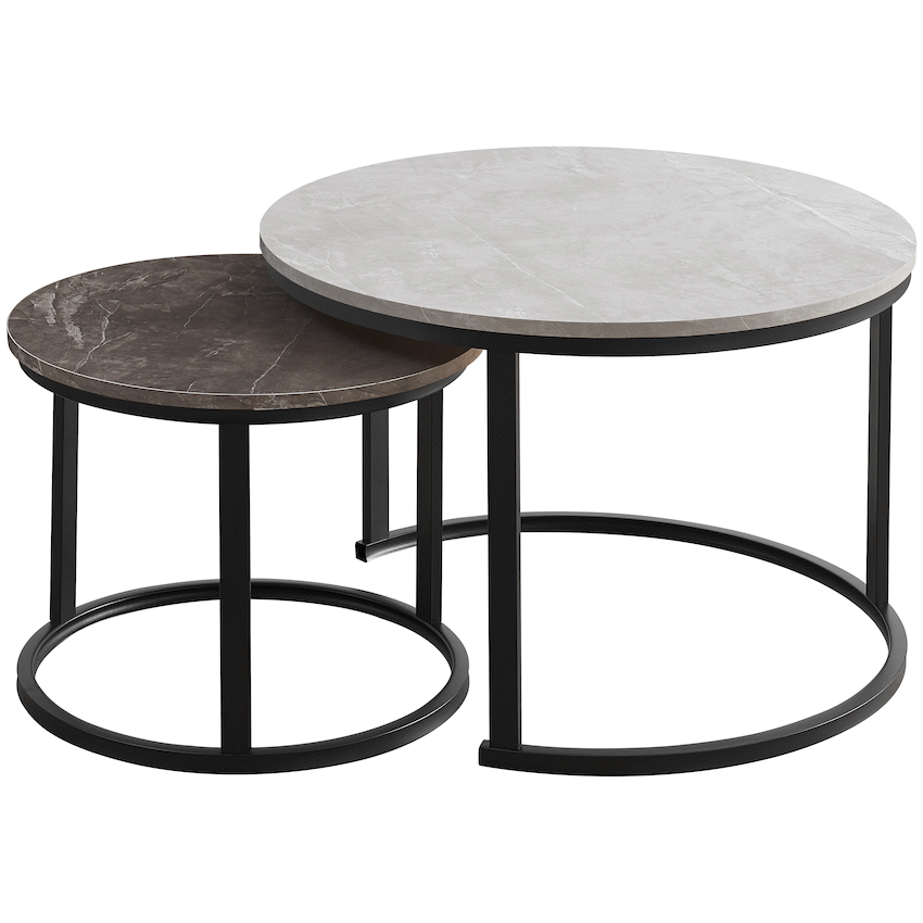 Indus Nesting Coffee Table Greyish