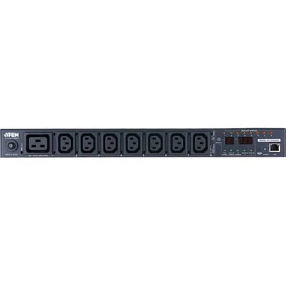 20A/16A 8-Outlet 1U Outlet-Metered & Switched eco PDU