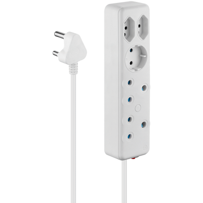 Ellies 5-Way Multiplug - 0.5m