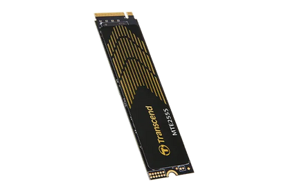 TRANSCEND 2TB MTE255S PCI-E GEN 4X4 M.2 NVMe 2280 SSD 3D NAND -7400 MB/s Read 6500 MB/s Write- Graphen Heat Spreader -1200TBW