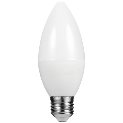 Switched 5w Candle LED Light Bulb E27 - Warm White