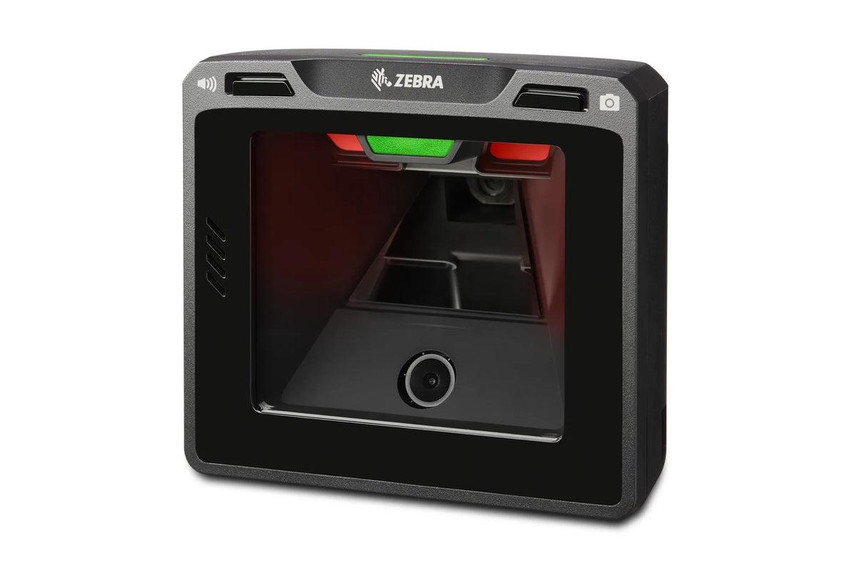 Zebra SP7208: Single Plane; Vertical; Multi-Interface; AUX Port; Standard Range; Midnight Black