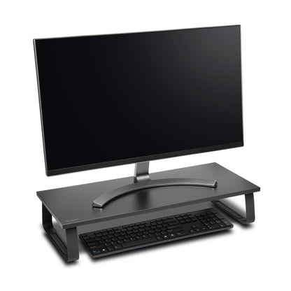 Kensington - Extra Wide Monitor Stand - Fits Monitors/Screens up to 32" - Black