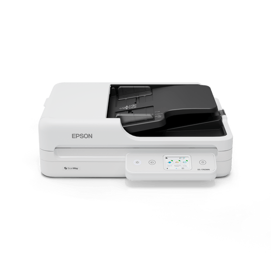 Epson Workforce DS-1760WN-Flatbed with ADF; A4; Duplex; 1200x1200DPI; Daily Duty Cycle 3000; WiFi and Network