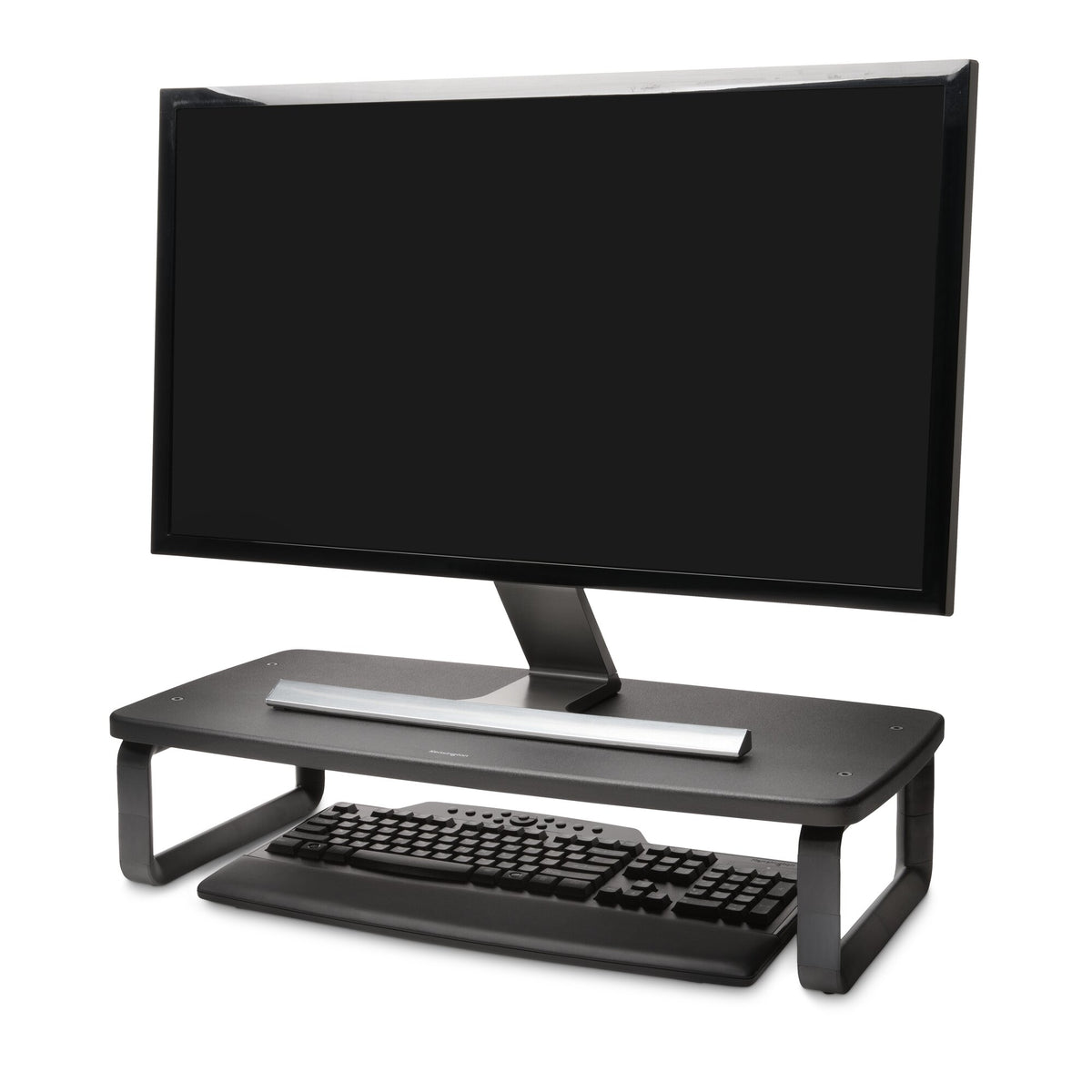 Kensington Monitor Stand Plus for Wide Monitors up to 27" with Smartfit - Black