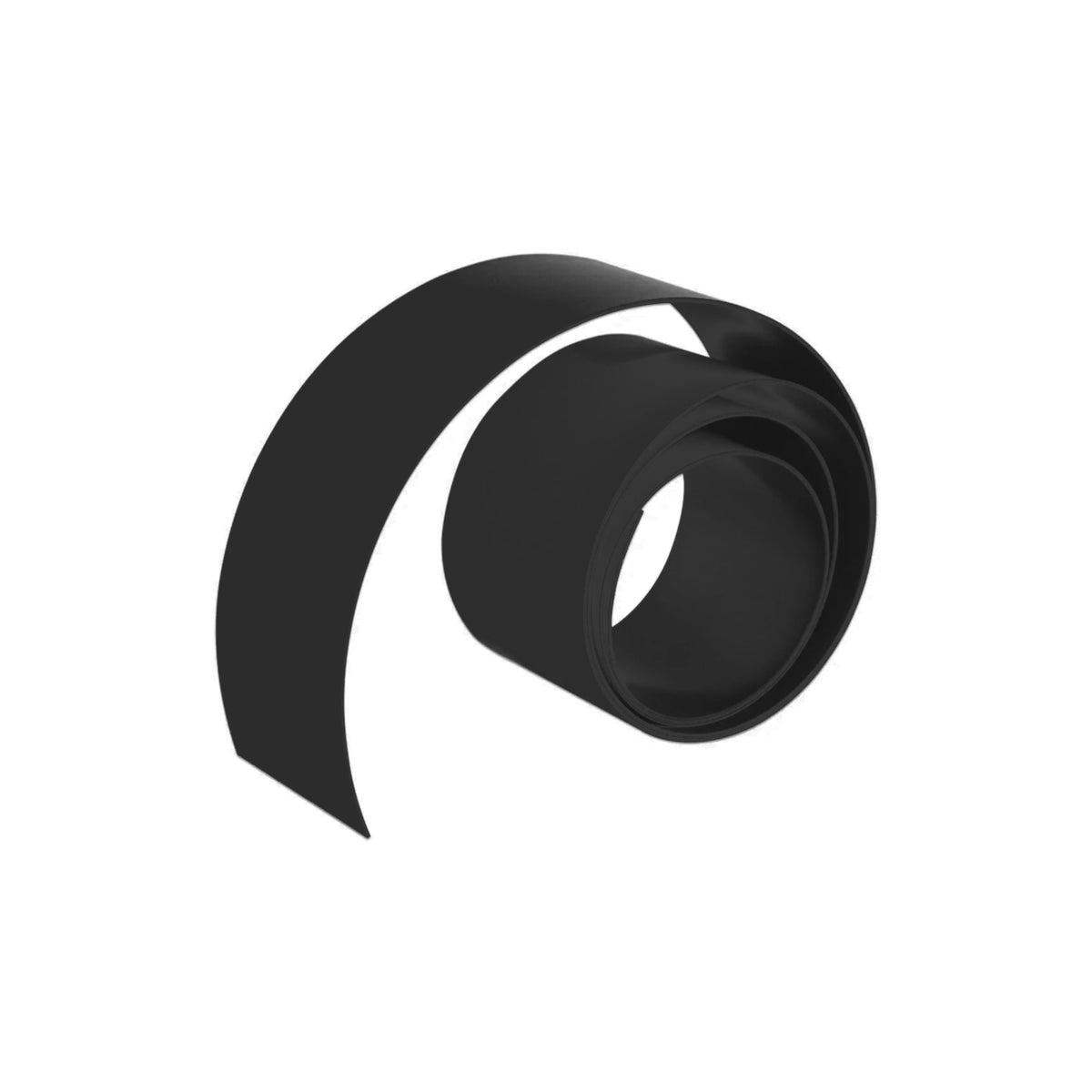 MAGNETIC FLEXIBLE STRIPS 1000*10MM BLACK
