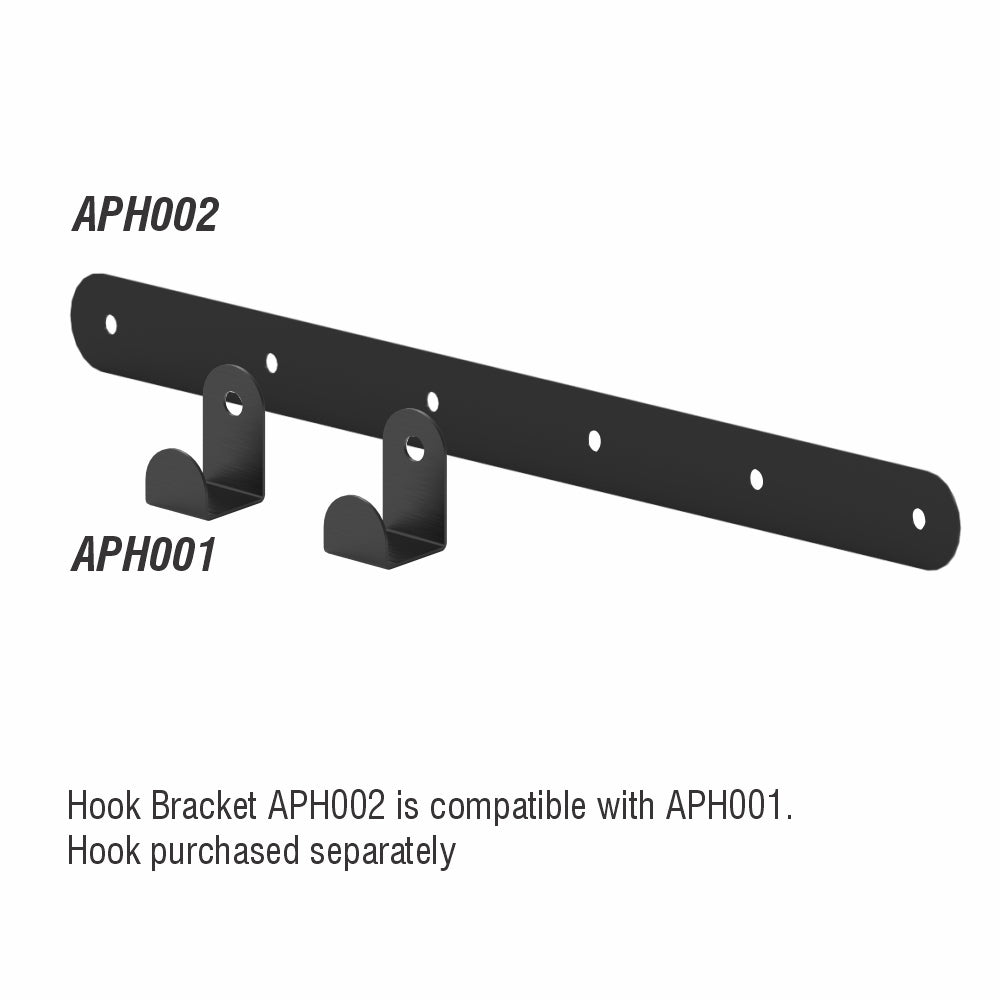 SLATTED PANEL COAT HOOK BRACKET 550 X 40 X 1,2