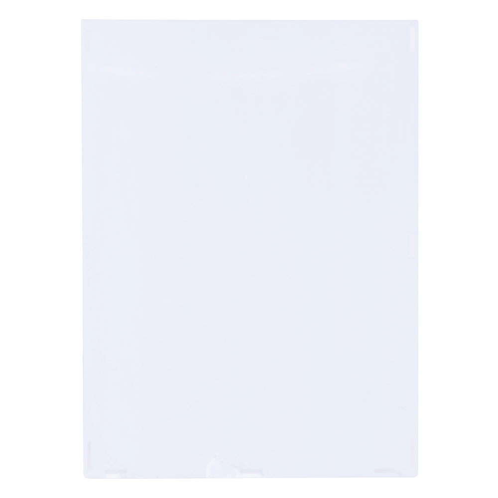 PERSPEX POCKET CLEAR / WHITE BACKING A2 PORTRAIT