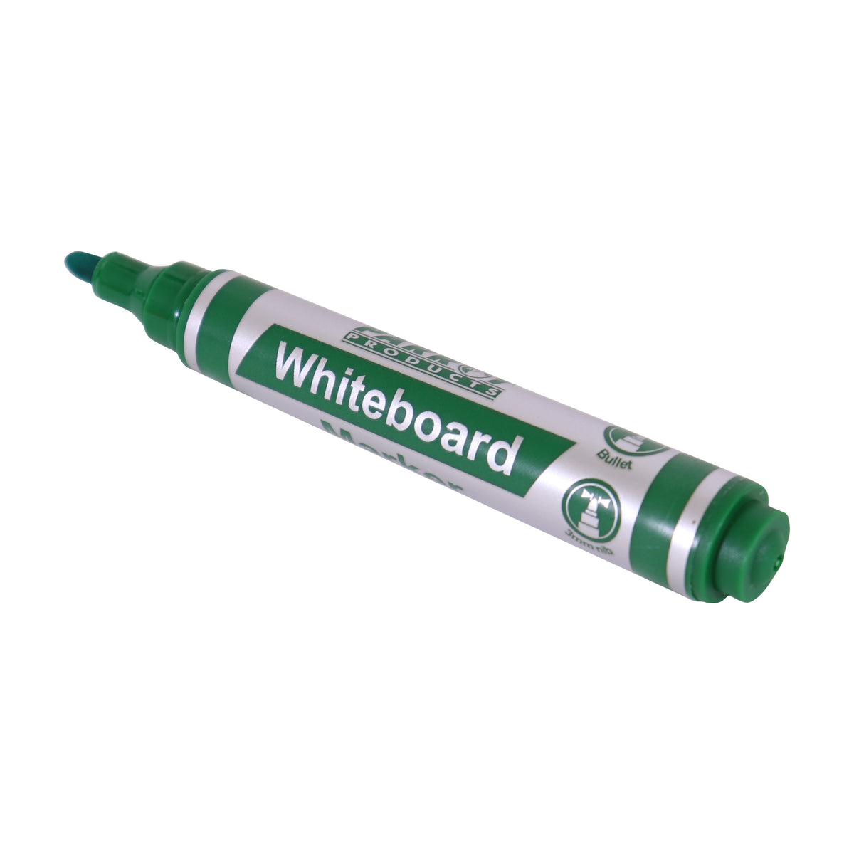 MARKER WHITEBOARD BULLET CARDED GREEN