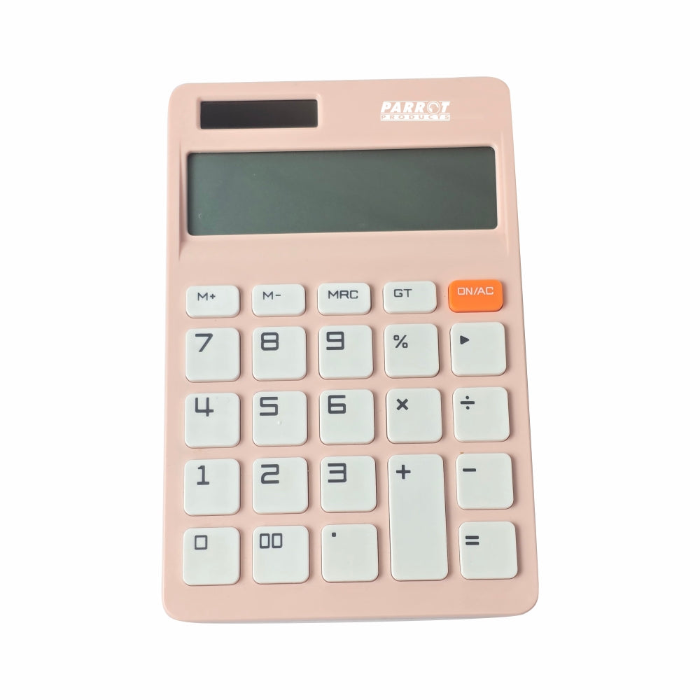 CALCULATOR DESKTOP 12 DIGIT - PINK