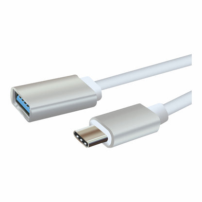ADAPTOR USB C MALE TO USB A FEMALE 1M