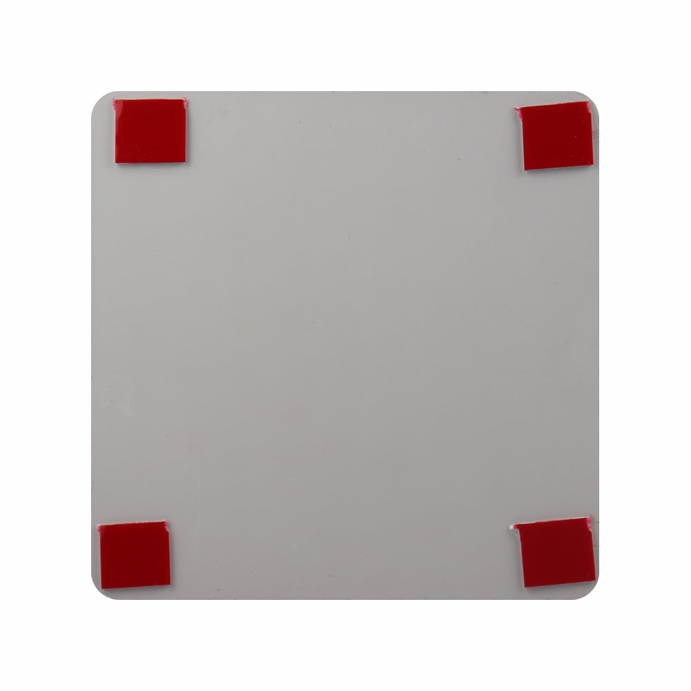 SIGN SYMBOLIC BLUE PRINTED PAPER ONLY RECYCLE SIGN ON WHITE ACP 150*150mm