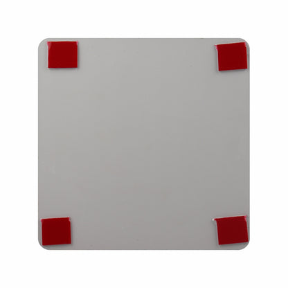 SIGN SYMBOLIC BLUE PRINTED PAPER ONLY RECYCLE SIGN ON WHITE ACP 150*150mm