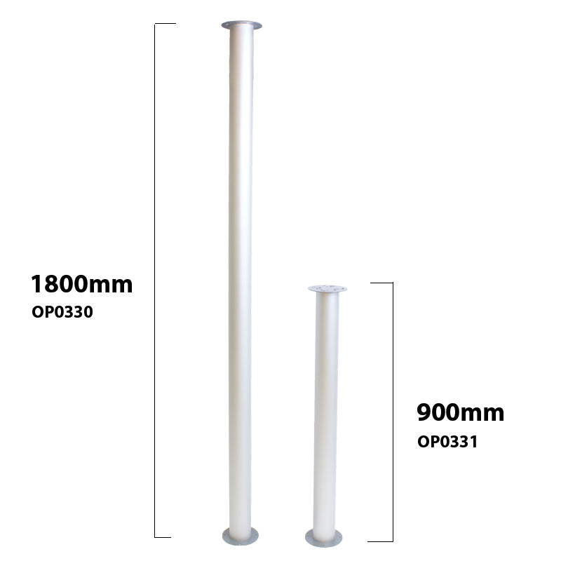 CEILING MOUNT BRACKET EXTENSION 900mm