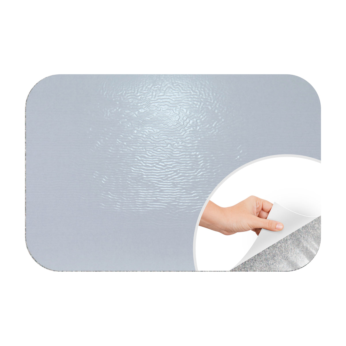 PIN BOARD ADHESIVE NO FRAME 600*450MM GREY