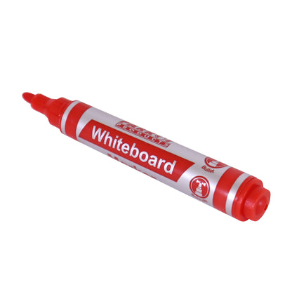 MARKER WHITEBOARD BULLET BOX 10 RED