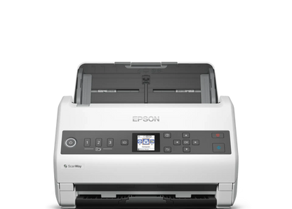 Epson WorkForce DS-730N-Sheetfeed;A4 A3 with stitching Duplex 600x600 DPI 40ppm Duty Cycle 4500;Ethernet