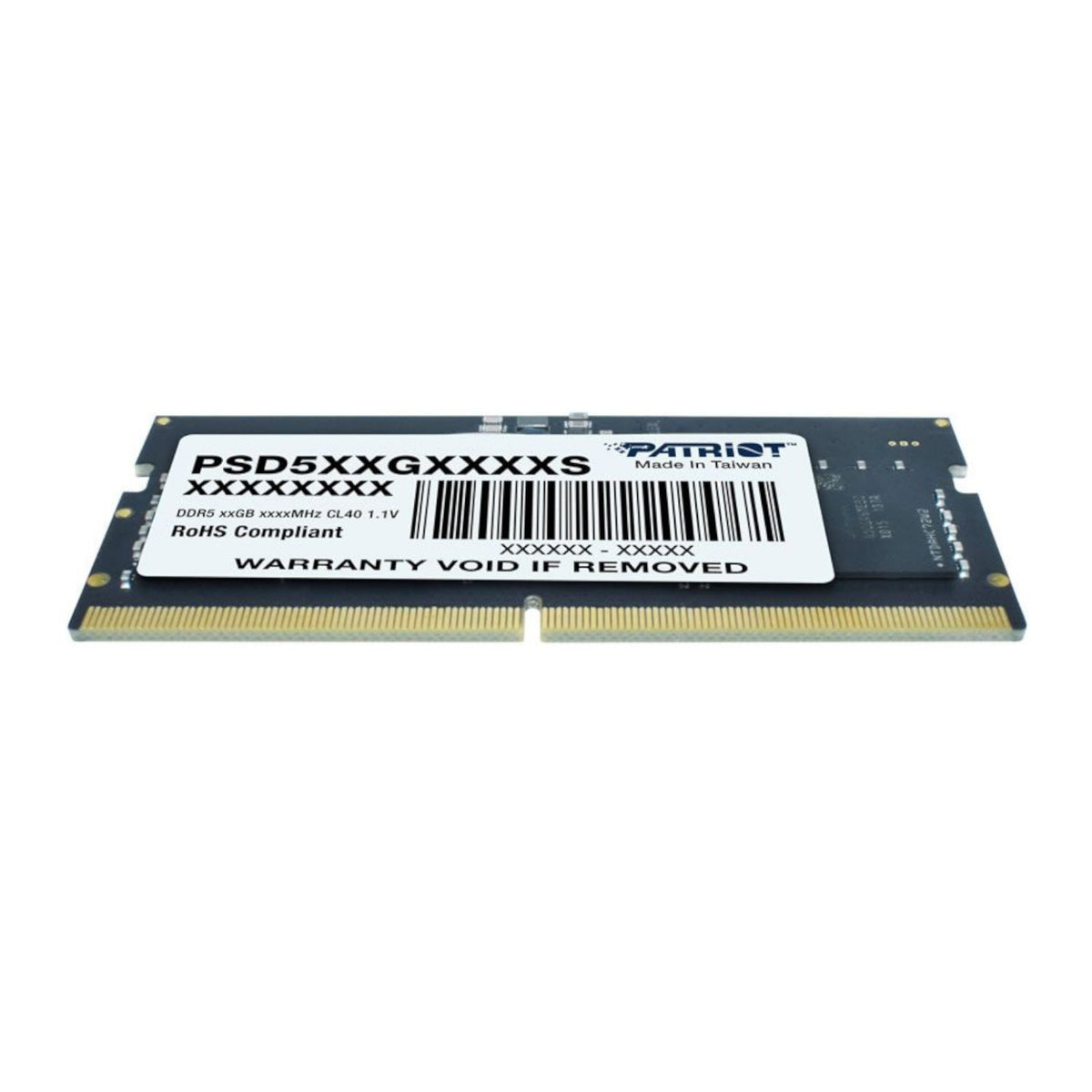 Patriot Signature Line 16GB 5600MHz DDR5 SODIMM Notebook Memory