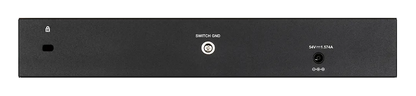 D-LINK 8-ports 10/100/1000Base-T PoE Smart Switch plus 2 SFP ports - 78W PoE budget