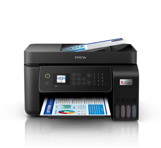 Epson EcoTank L5290-Home Desktop 4in1;A4 Colour;33PPM Black 15PPM Col;ADF;Man Duplex;Wi-Fi Direct;Ethernet;Warranty 1year