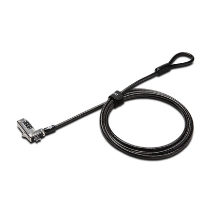 Kensington - NanoSaver Combination Laptop Locks - for Specific HP/Lenovo (Nano Slot) - Silver