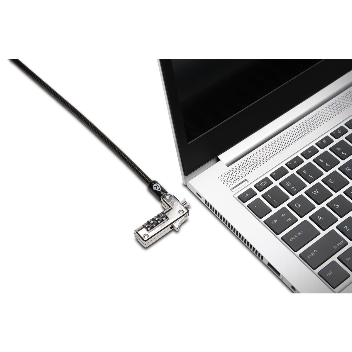 Kensington - NanoSaver Combination Laptop Locks - for Specific HP/Lenovo (Nano Slot) - Silver