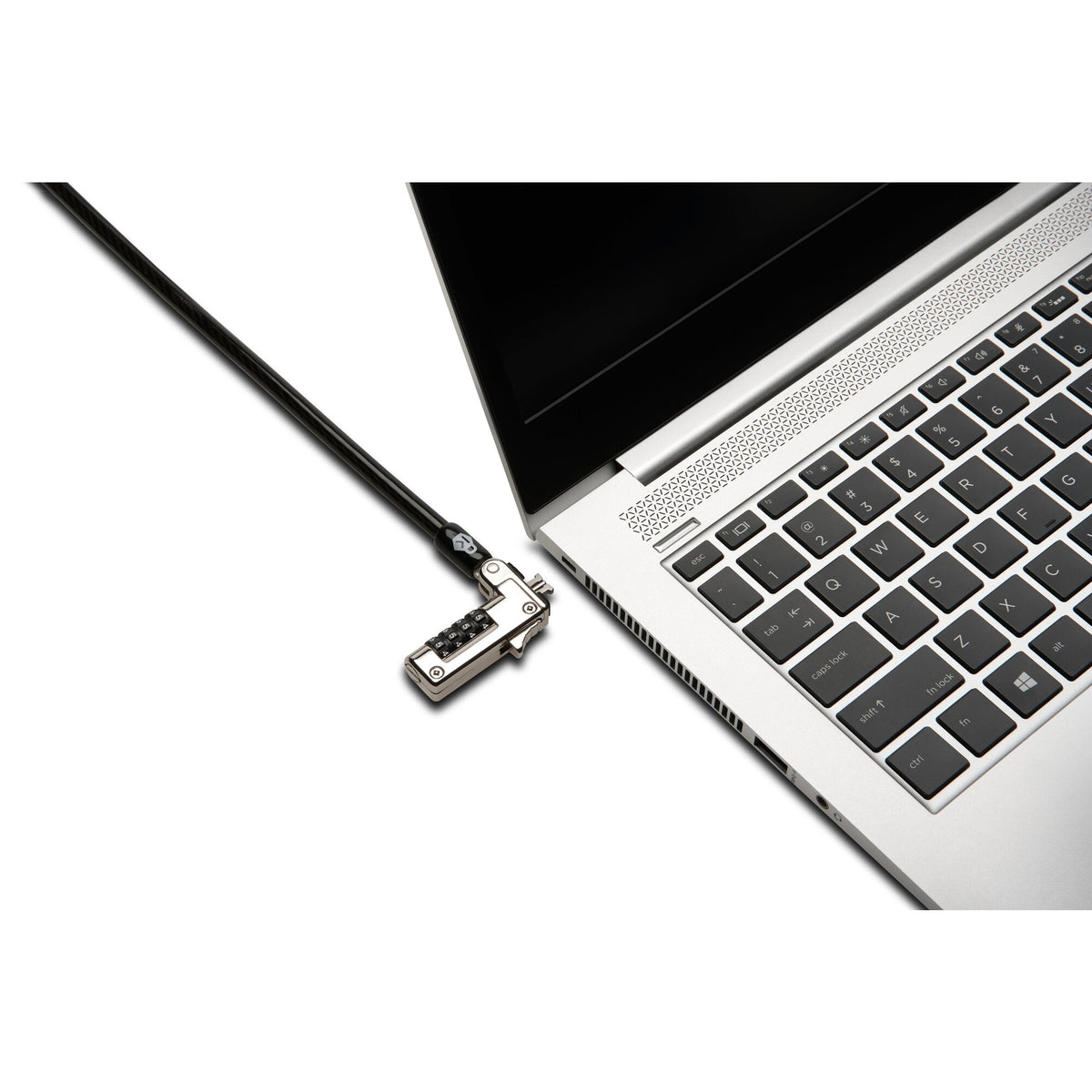 Kensington - NanoSaver Combination Laptop Locks - for Specific HP/Lenovo (Nano Slot) - Silver