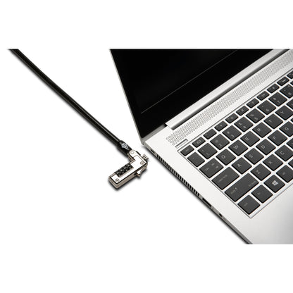 Kensington - NanoSaver Combination Laptop Locks - for Specific HP/Lenovo (Nano Slot) - Silver