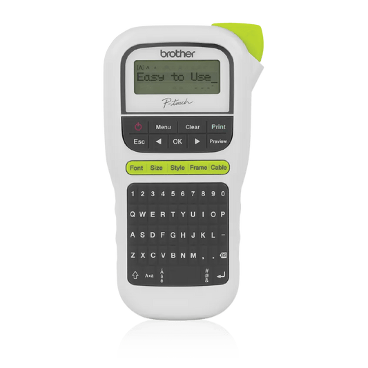 Brother P-Touch Handheld 2 line Label Printer/ 6-12MM tape