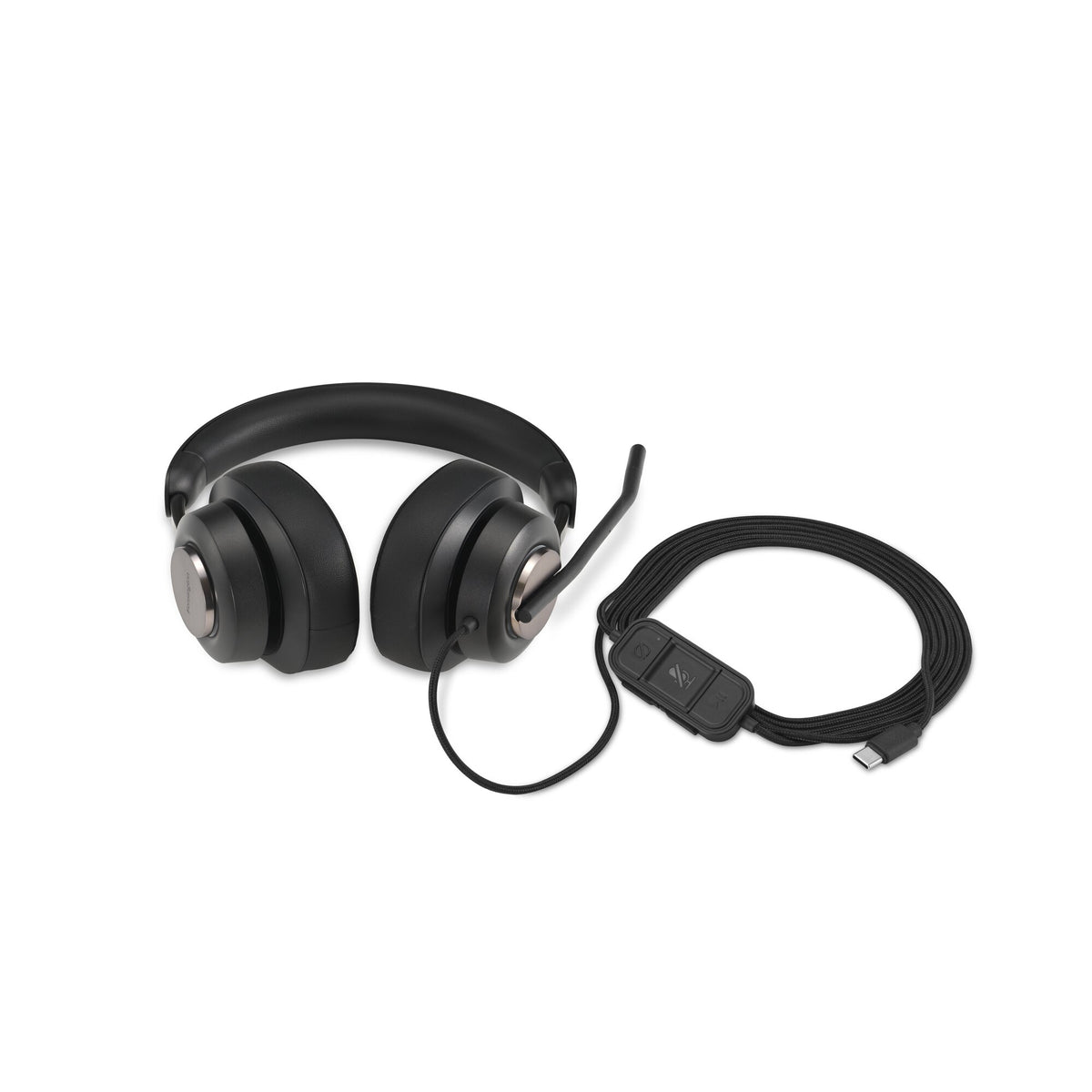 Kensington H2000 USB-C Dual Ear Headset - Black