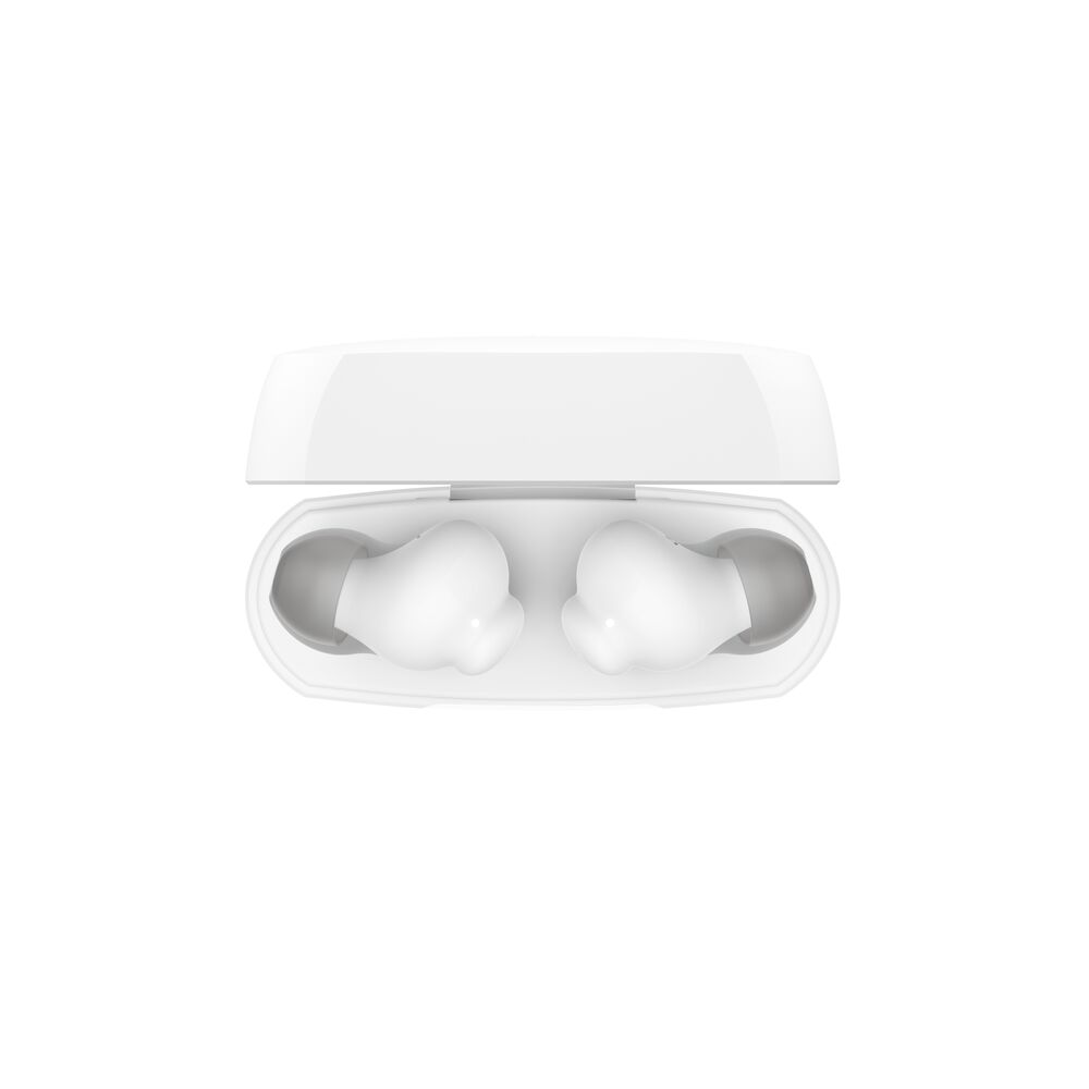 Belkin - SoundForm Rhythm True Wireless ANC Earphones with Built-in Microphone - White