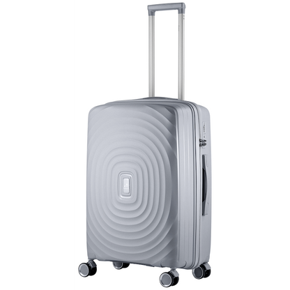 Travelwize Ripple PP 4-Wheel Spinner 75cm Luggage - Platinum
