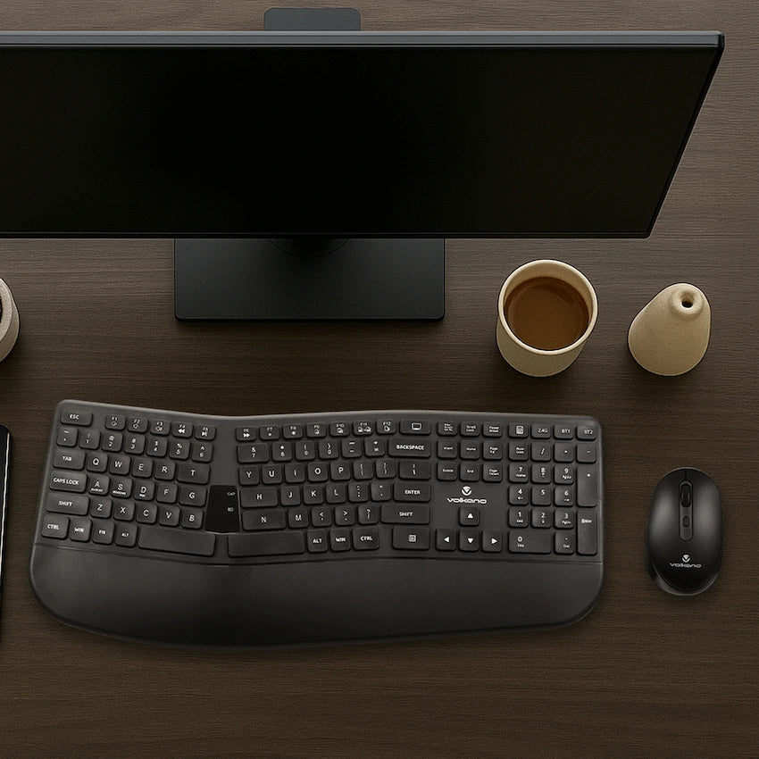 Volkano Vulcan Series Bluetooth Wireless Keyboard and Mouse