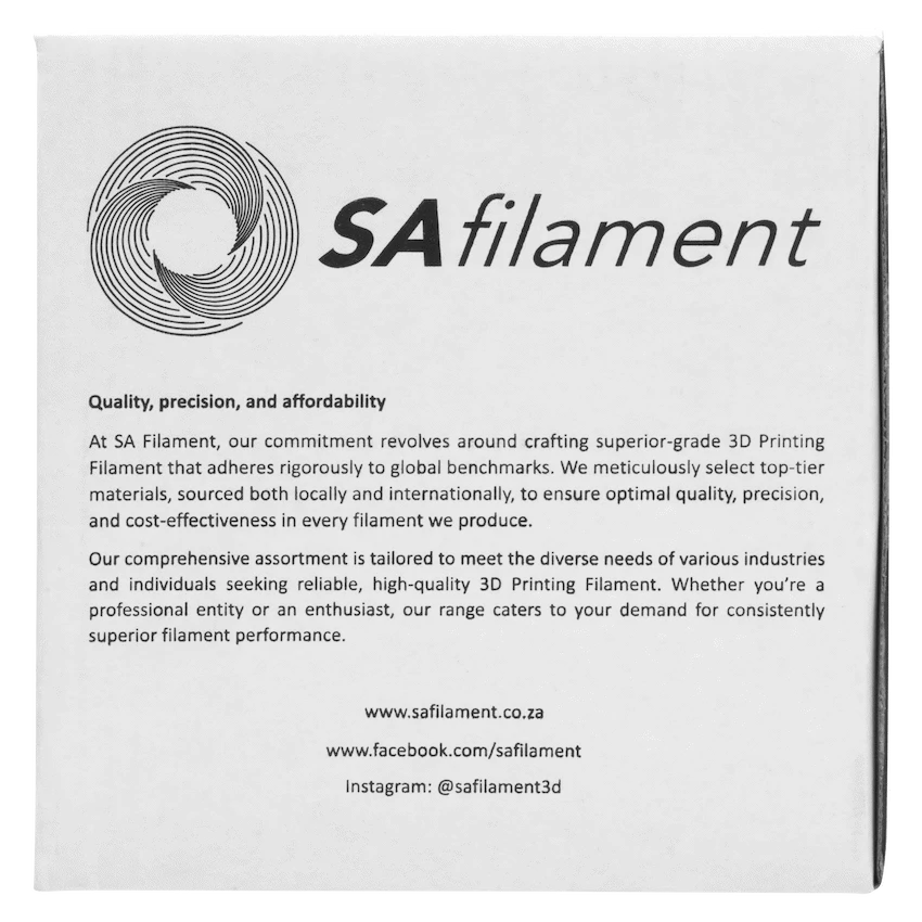 SA Filament PLA UV Neon Filament 1kg - Lunar Yellow