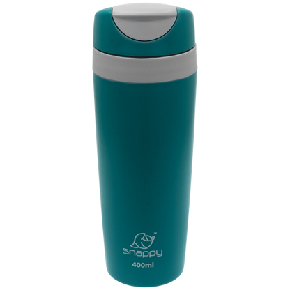 Snappy Smooth Thermal Tumbler 400ml Teal ( Order in Qty of 12)